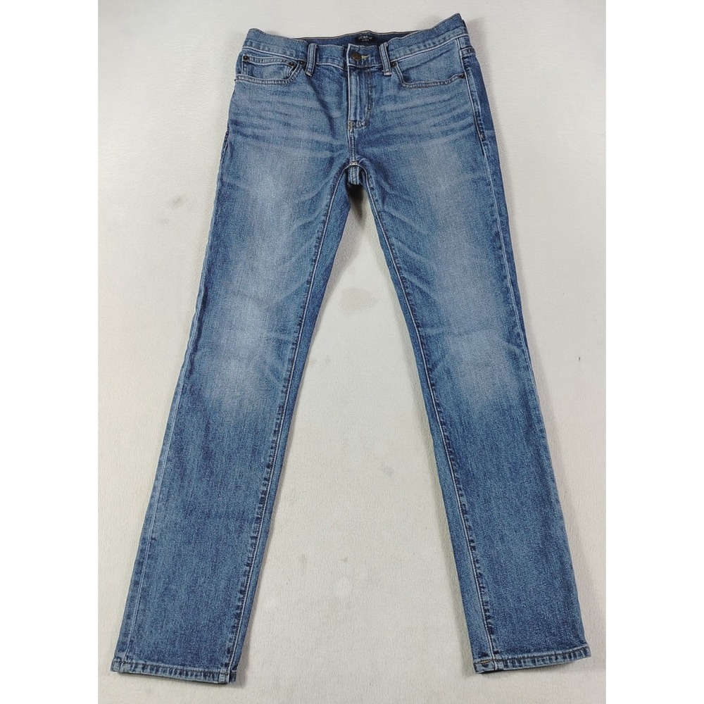 J.Crew Flex Jeans Mens 30x32 Blue Medium Wash Slim Fit Stretch Denim Casual Wear